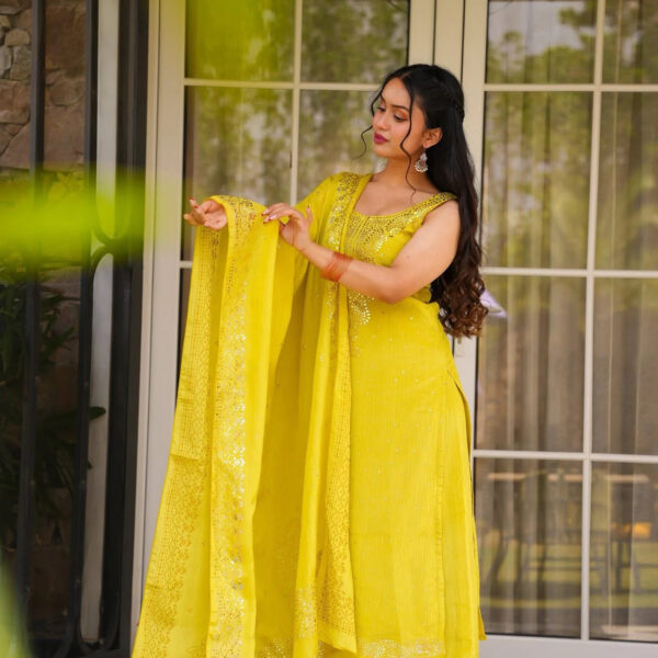 Lemon Luxe Kurta Set