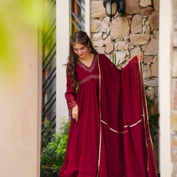 Wine Royale Suit Set