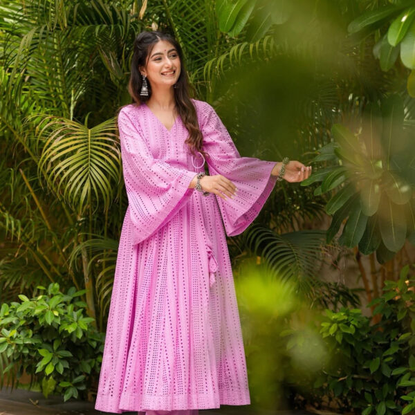 Boho Rosette Palazzo Set